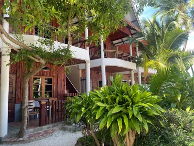 Habitación Estándar con 2 camas individuales y vistas al jardín — Big Fish Resort Koh Tao
